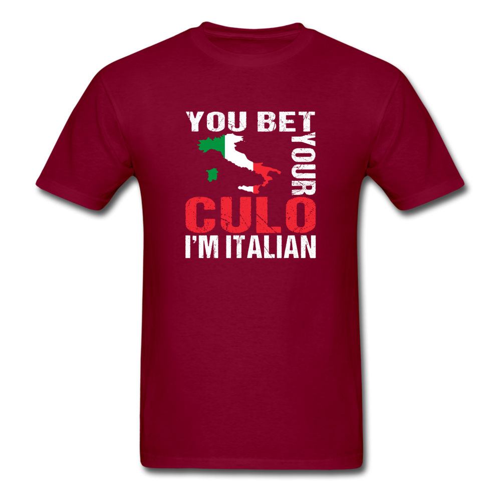 You bet your culo I'm Italian Unisex T-Shirt-Unisex Classic T-Shirt | Fruit of the Loom 3930-Teelime | shirts-hoodies-mugs