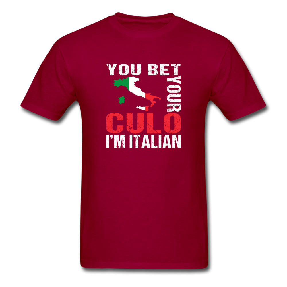 You bet your culo I'm Italian Unisex T-Shirt-Unisex Classic T-Shirt | Fruit of the Loom 3930-Teelime | shirts-hoodies-mugs