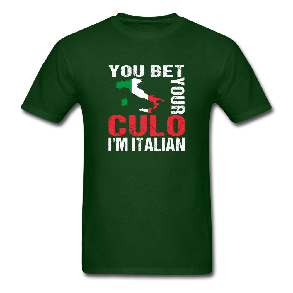 You bet your culo I'm Italian Unisex T-Shirt-Unisex Classic T-Shirt | Fruit of the Loom 3930-Teelime | shirts-hoodies-mugs