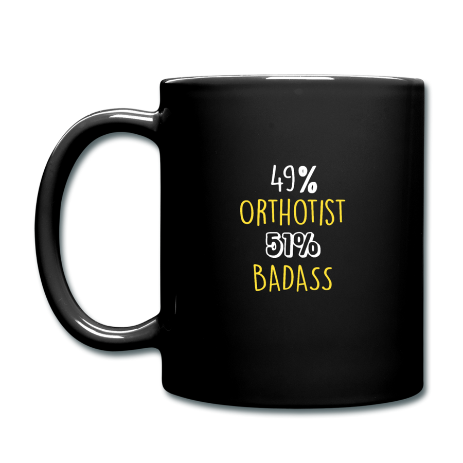 49% Orthotist 51% Badass Full color Mug-Full Color Mug | BestSub B11Q-Teelime | shirts-hoodies-mugs