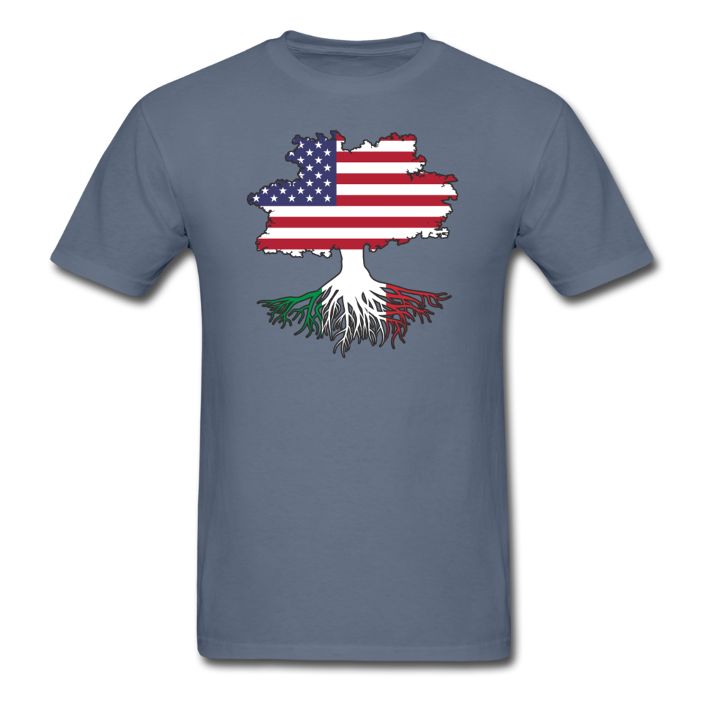 American grown with Italian roots - No words Unisex T-Shirt-Unisex Classic T-Shirt | Fruit of the Loom 3930-Teelime | shirts-hoodies-mugs