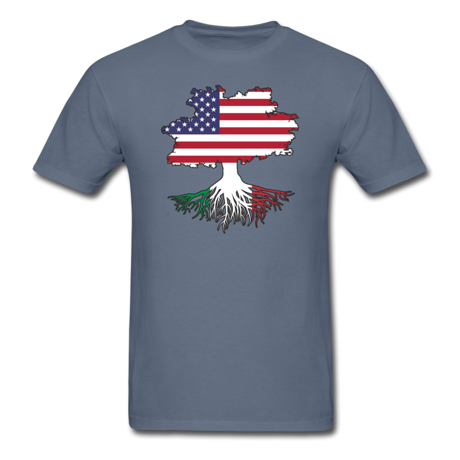 American grown with Italian roots - No words Unisex T-Shirt-Unisex Classic T-Shirt | Fruit of the Loom 3930-Teelime | shirts-hoodies-mugs