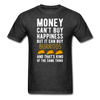 Money can't buy happiness but it can buy burritos and that's kind of the same thing Unisex T-Shirt-Unisex Classic T-Shirt | Fruit of the Loom 3930-Teelime | shirts-hoodies-mugs