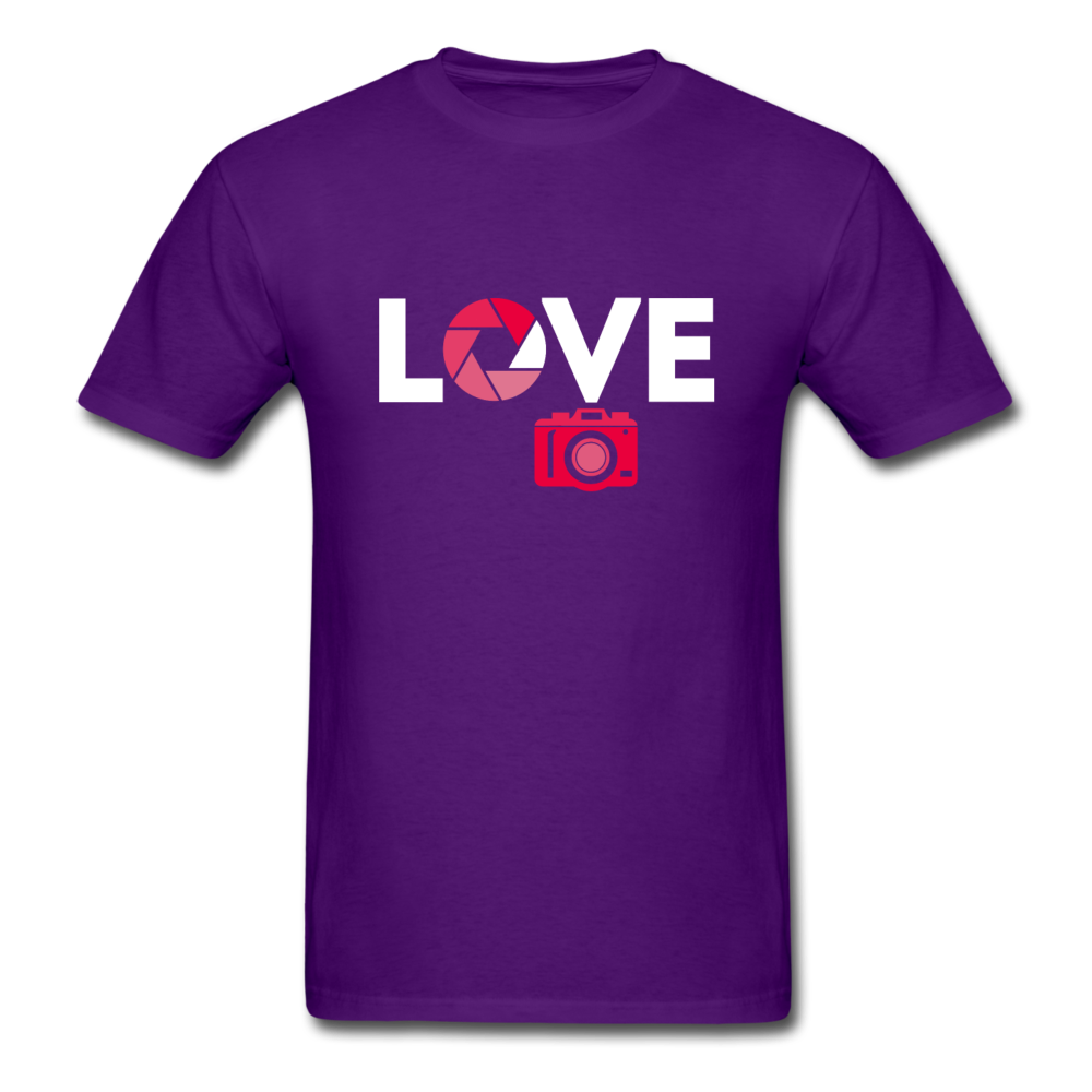 Love Photography Unisex T-Shirt-Unisex Classic T-Shirt | Fruit of the Loom 3930-Teelime | shirts-hoodies-mugs