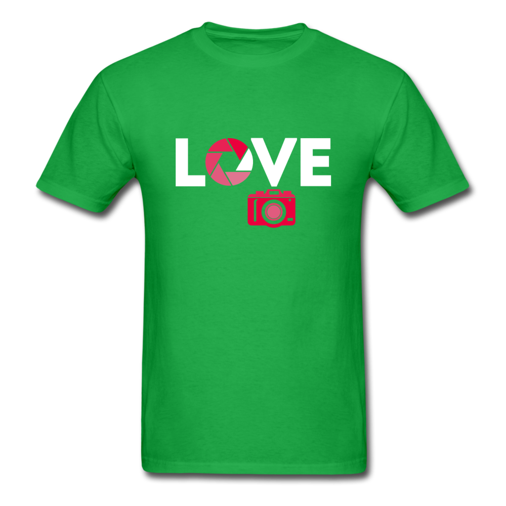 Love Photography Unisex T-Shirt-Unisex Classic T-Shirt | Fruit of the Loom 3930-Teelime | shirts-hoodies-mugs