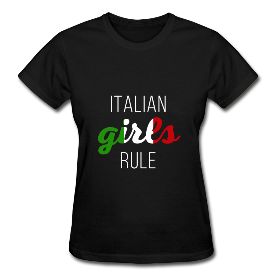 Italian girls rule Gildan Ultra Cotton Ladies T-Shirt-Ultra Cotton Ladies T-Shirt | Gildan G200L-Teelime | shirts-hoodies-mugs