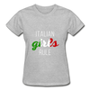 Italian girls rule Gildan Ultra Cotton Ladies T-Shirt-Ultra Cotton Ladies T-Shirt | Gildan G200L-Teelime | shirts-hoodies-mugs