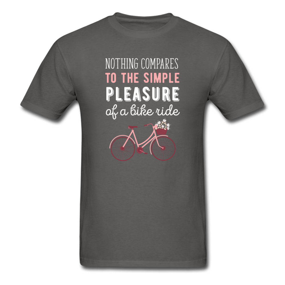 Nothing compares to the simple pleasure of a bike ride Unisex T-Shirt-Unisex Classic T-Shirt | Fruit of the Loom 3930-Teelime | shirts-hoodies-mugs