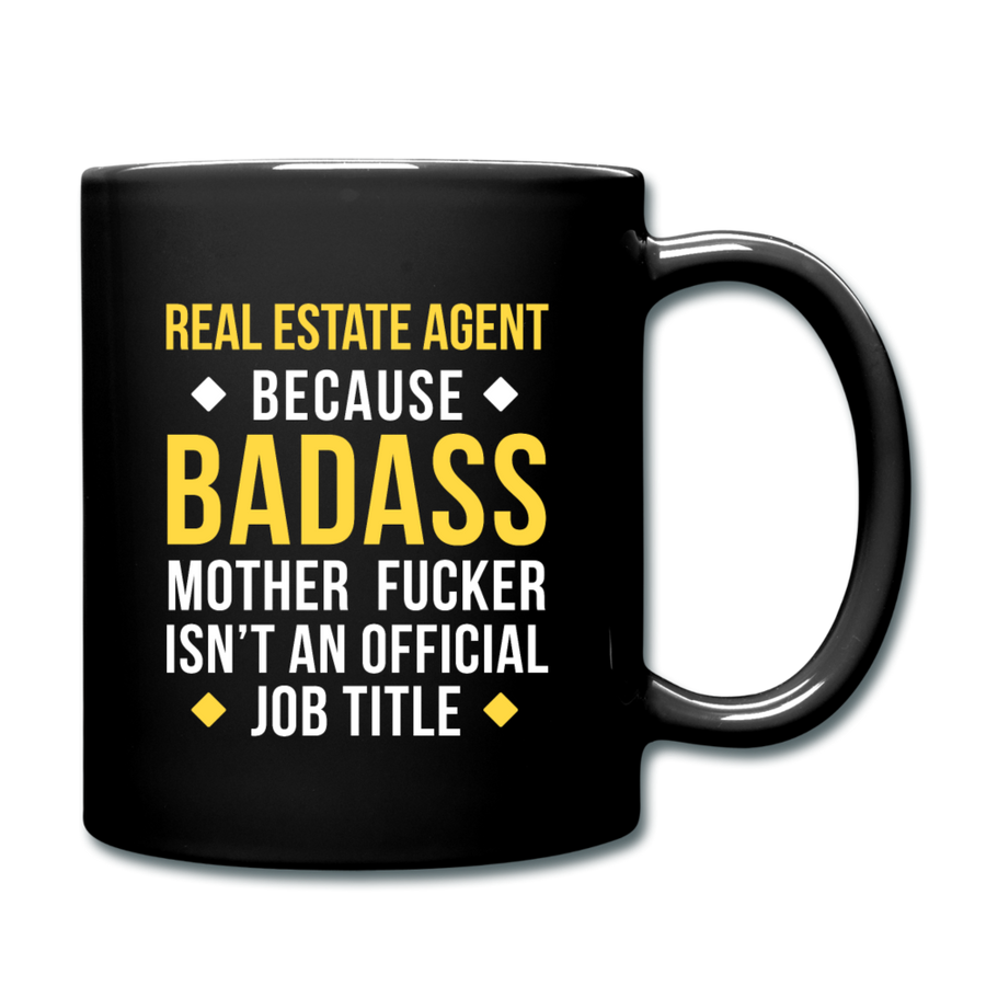 Badass Real Estate Agent Full color Mug