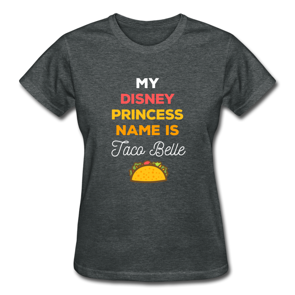 My disney princess name is Taco Belle Gildan Ultra Cotton Ladies T-Shirt-Ultra Cotton Ladies T-Shirt | Gildan G200L-Teelime | shirts-hoodies-mugs