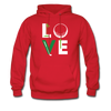 Golfer Love Unisex Hoodie-Men's Hoodie | Hanes P170-Teelime | shirts-hoodies-mugs