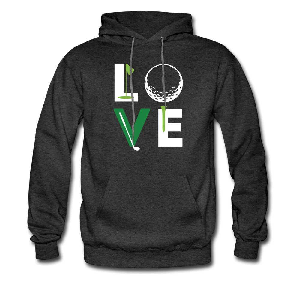 Golfer Love Unisex Hoodie-Men's Hoodie | Hanes P170-Teelime | shirts-hoodies-mugs