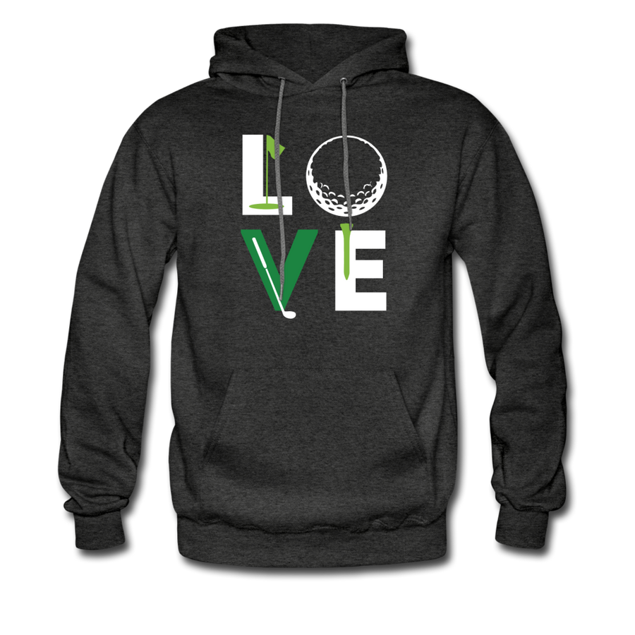 Golfer Love Unisex Hoodie-Men's Hoodie | Hanes P170-Teelime | shirts-hoodies-mugs