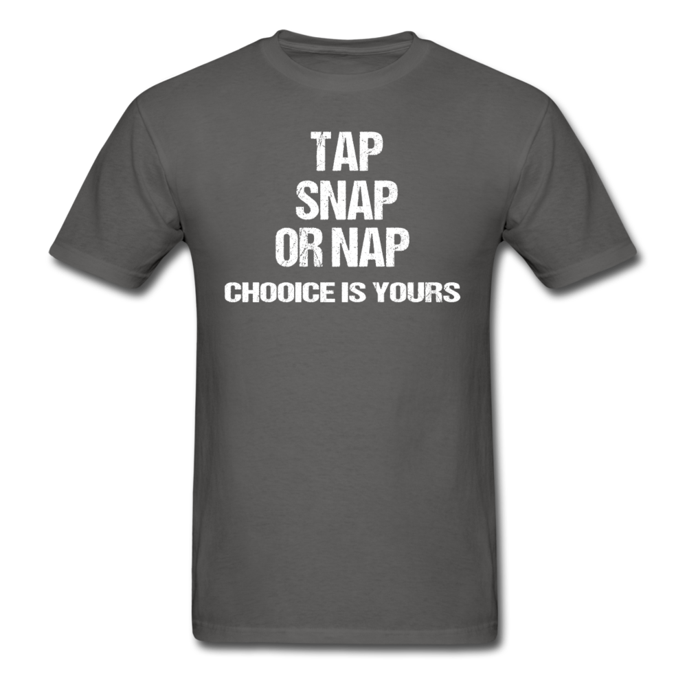 BJJ T shirts - Tap Snap or Nap Unisex Classic T-Shirt-Unisex Classic T-Shirt | Fruit of the Loom 3930-Teelime | shirts-hoodies-mugs