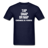 BJJ T shirts - Tap Snap or Nap Unisex Classic T-Shirt-Unisex Classic T-Shirt | Fruit of the Loom 3930-Teelime | shirts-hoodies-mugs