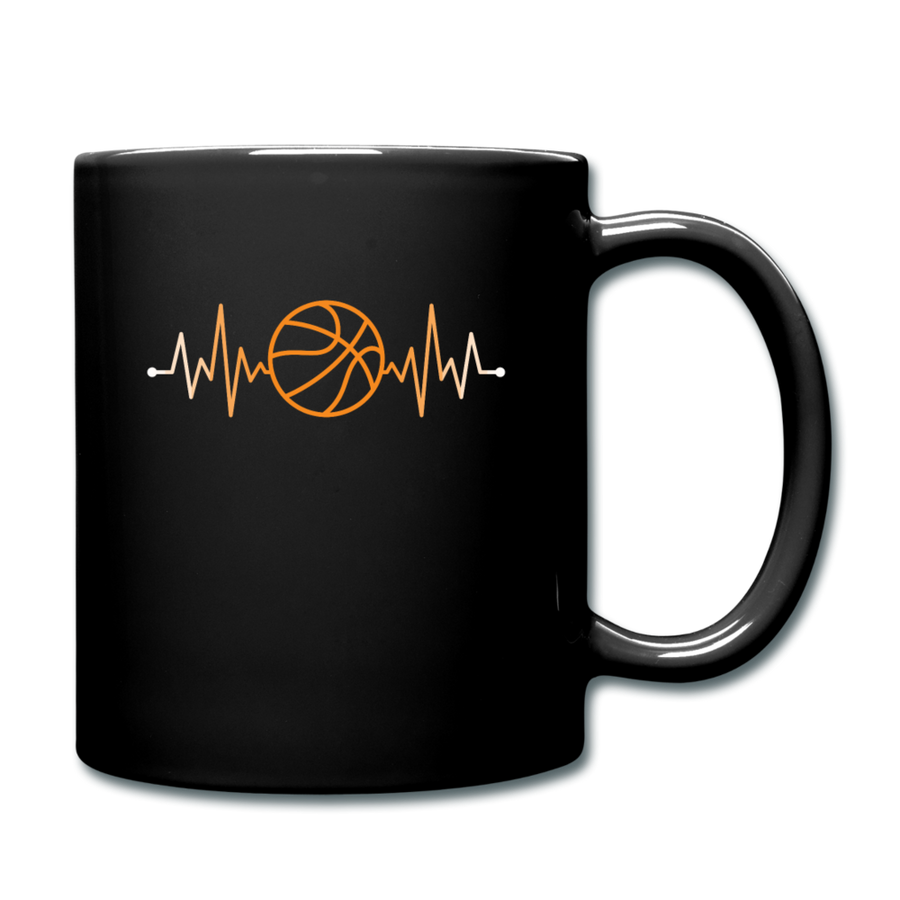 Basketball pulse - Basketball Mug Basketball Full Color Mug-Full Color Mug | BestSub B11Q-Teelime | shirts-hoodies-mugs