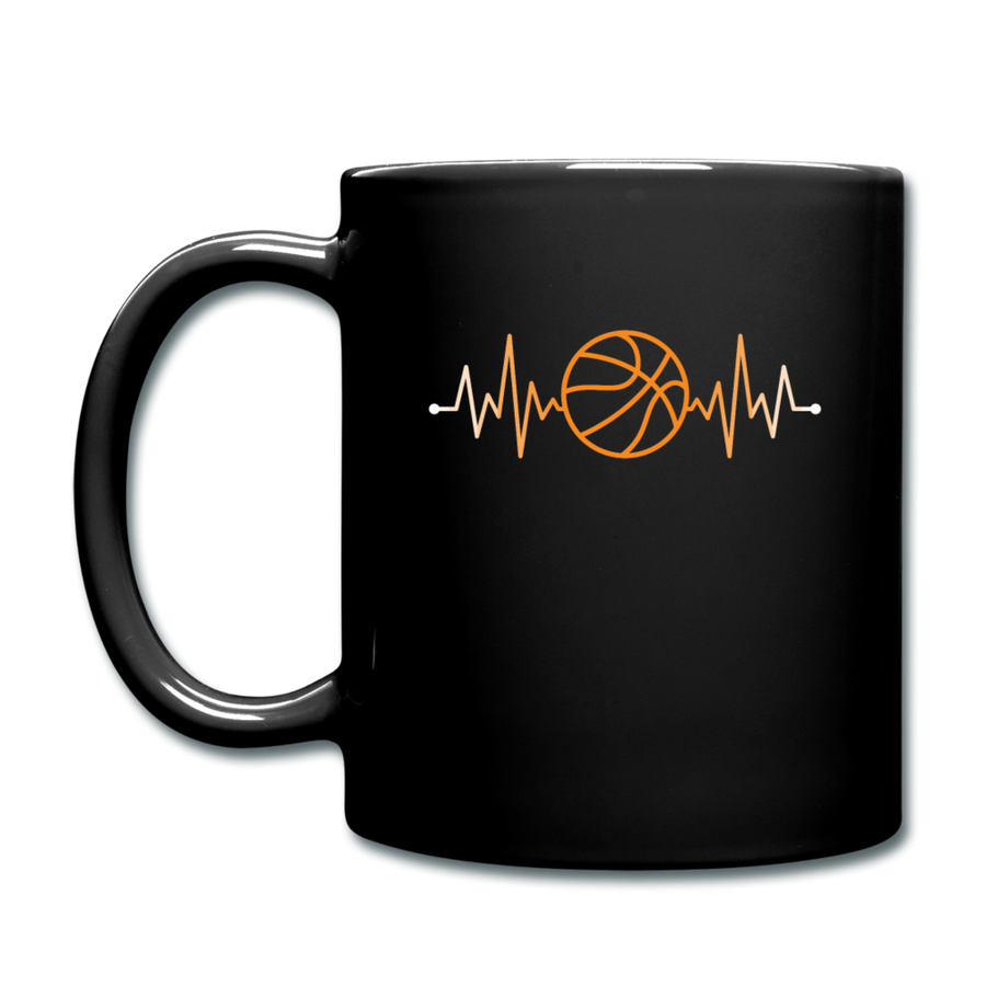 Basketball pulse - Basketball Mug Basketball Full Color Mug-Full Color Mug | BestSub B11Q-Teelime | shirts-hoodies-mugs