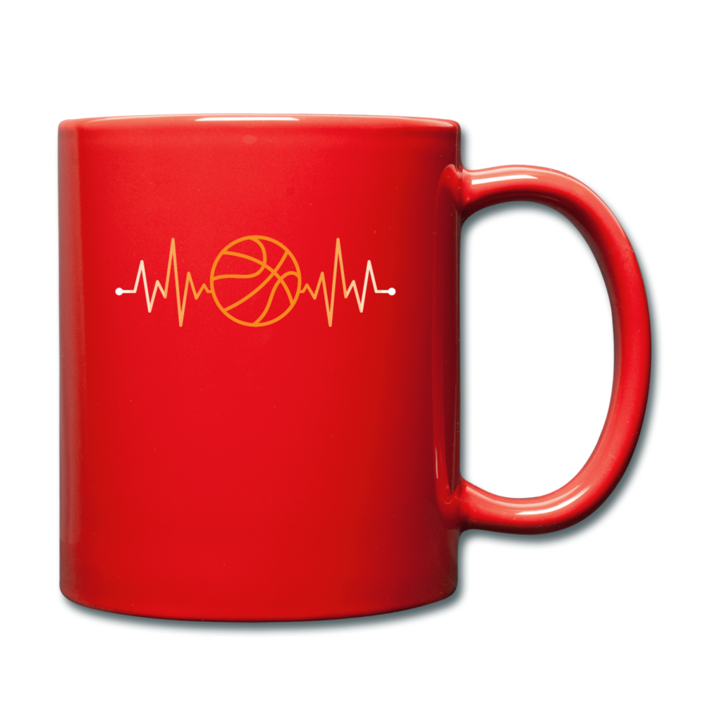Basketball pulse - Basketball Mug Basketball Full Color Mug-Full Color Mug | BestSub B11Q-Teelime | shirts-hoodies-mugs