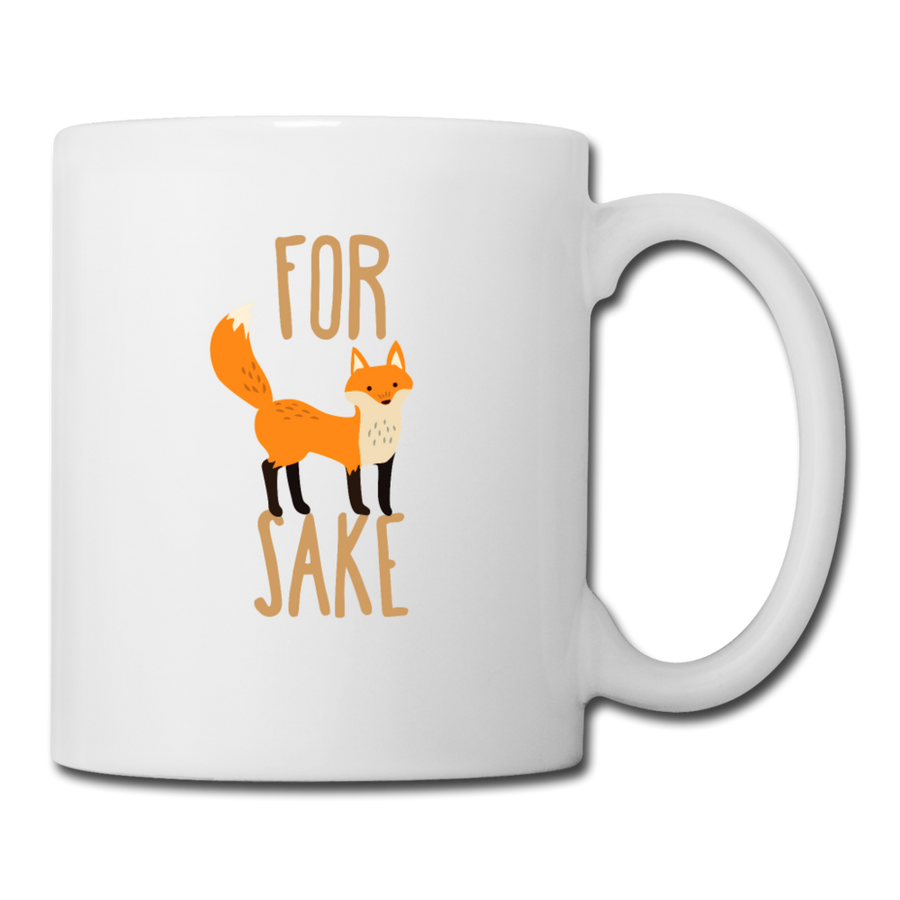 For Fox Sake Coffee/Tea Mug-Coffee/Tea Mug | BestSub B101AA-Teelime | shirts-hoodies-mugs