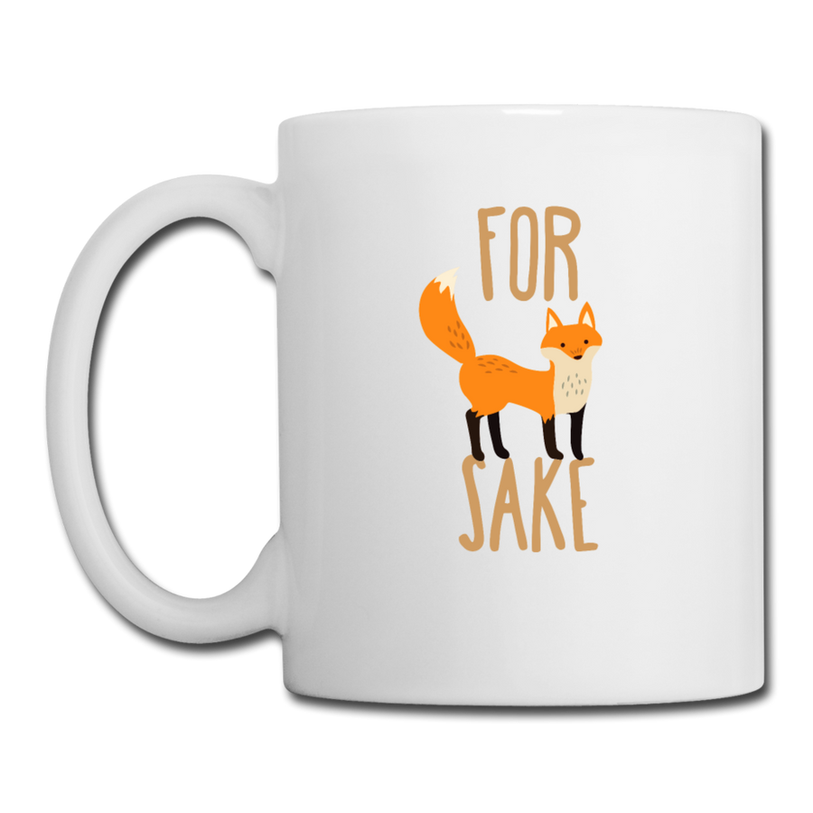 For Fox Sake Coffee/Tea Mug-Coffee/Tea Mug | BestSub B101AA-Teelime | shirts-hoodies-mugs