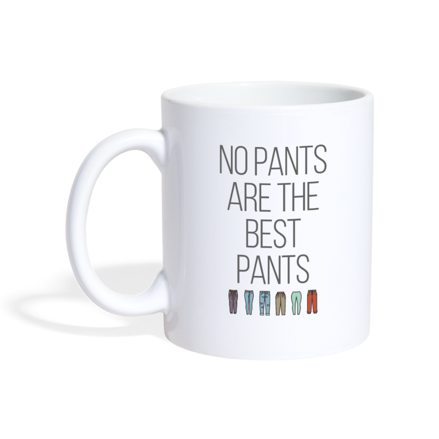 No pants are the best pants Coffee/Tea Mug-Coffee/Tea Mug | BestSub B101AA-Teelime | shirts-hoodies-mugs