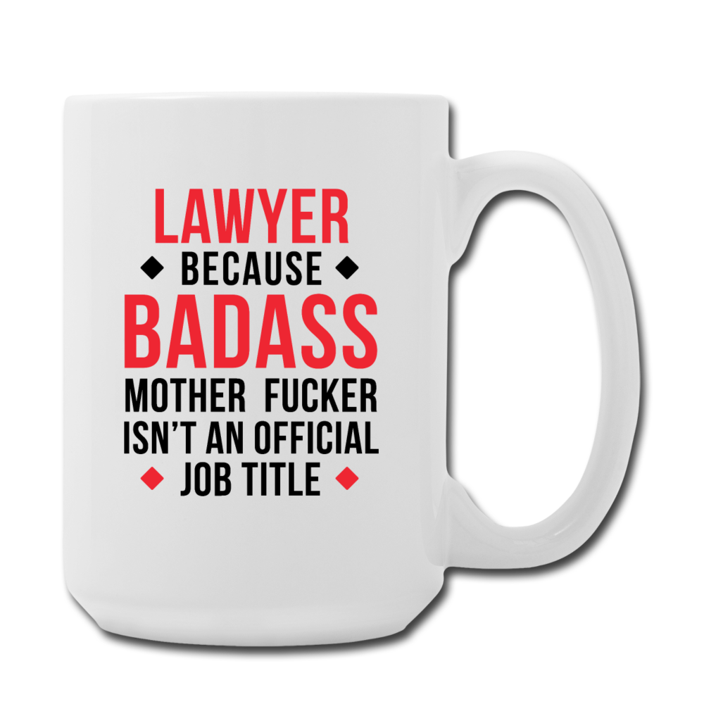 Badass Lawyer Coffee/Tea Mug 15 oz-Coffee/Tea Mug 15 oz-Teelime | shirts-hoodies-mugs