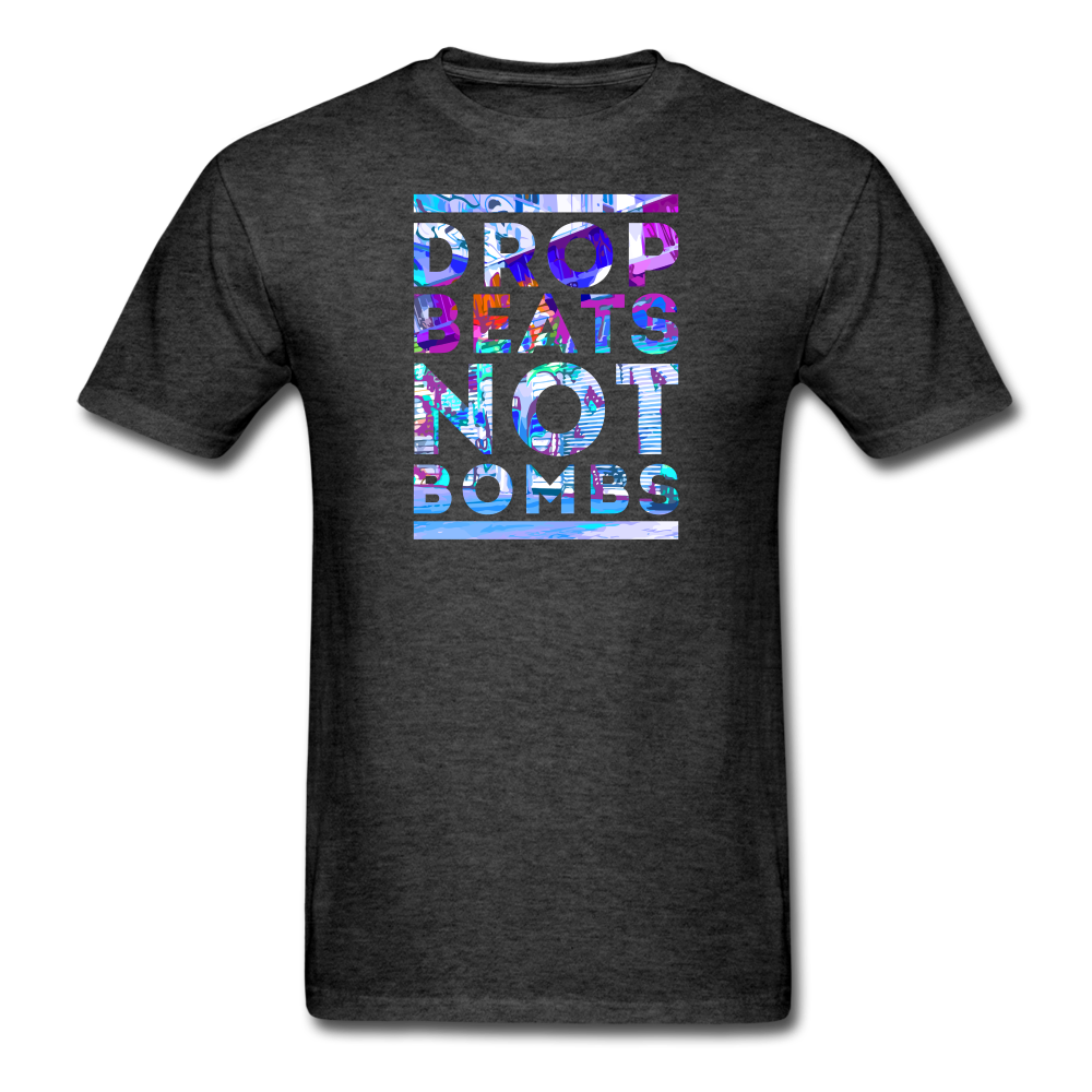 Drop Beats not Bombs Unisex Classic T-Shirt-Unisex Classic T-Shirt | Fruit of the Loom 3930-Teelime | shirts-hoodies-mugs