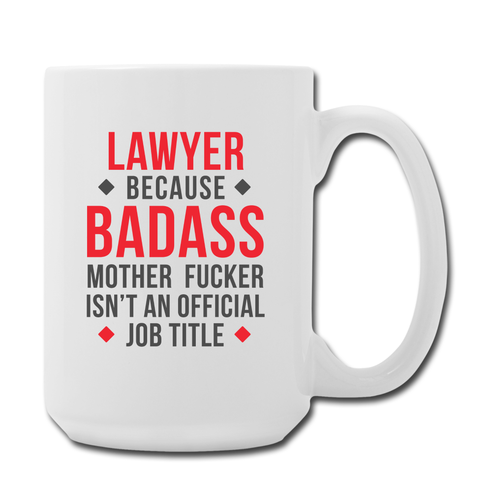 Badass Lawyer Coffee/Tea Mug 15 oz-Coffee/Tea Mug 15 oz-Teelime | shirts-hoodies-mugs