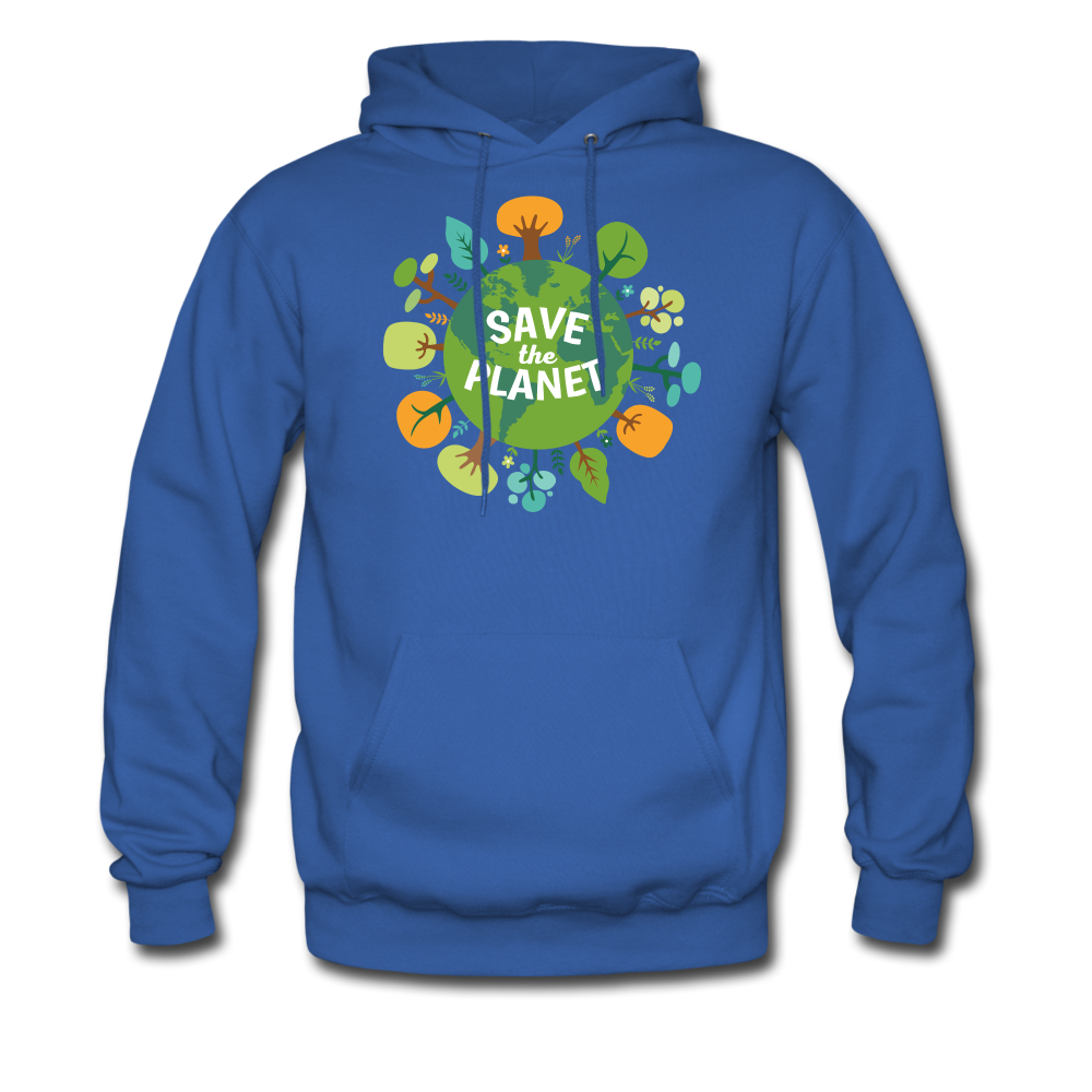 Save The Planet Men's Hoodie-Men's Hoodie | Hanes P170-Teelime | shirts-hoodies-mugs