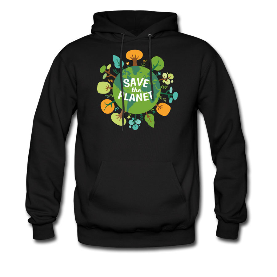 Save The Planet Men's Hoodie-Men's Hoodie | Hanes P170-Teelime | shirts-hoodies-mugs