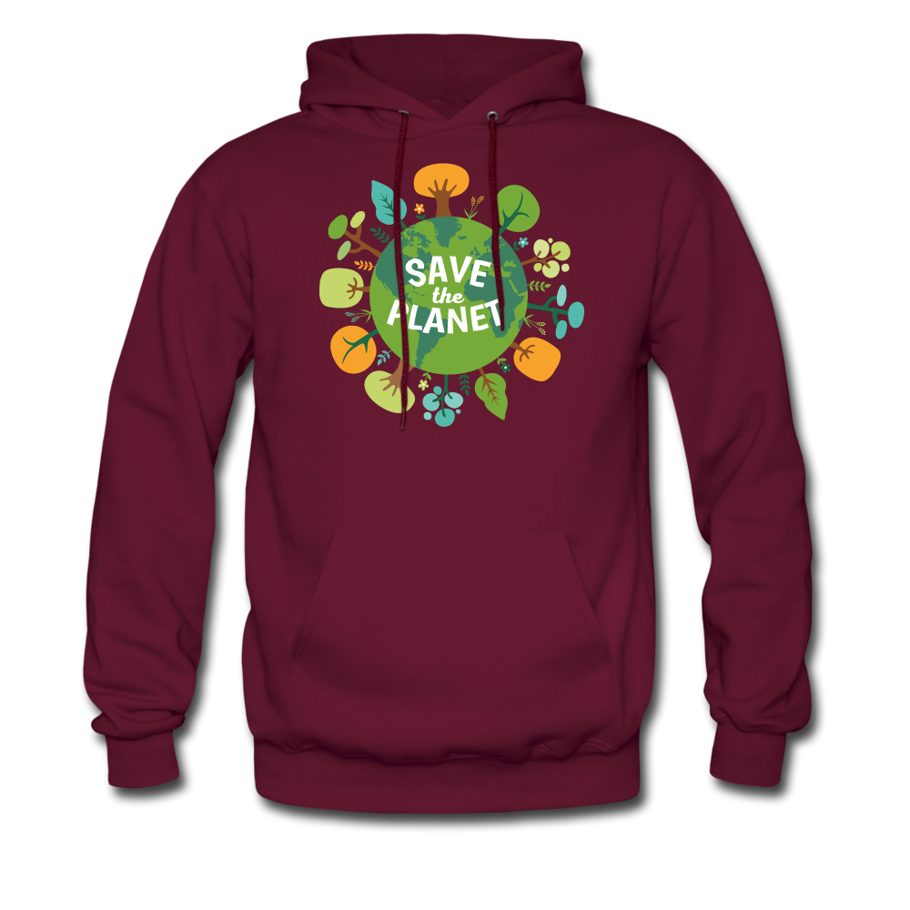 Save The Planet Men's Hoodie-Men's Hoodie | Hanes P170-Teelime | shirts-hoodies-mugs