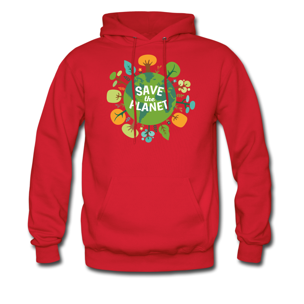 Save The Planet Men's Hoodie-Men's Hoodie | Hanes P170-Teelime | shirts-hoodies-mugs