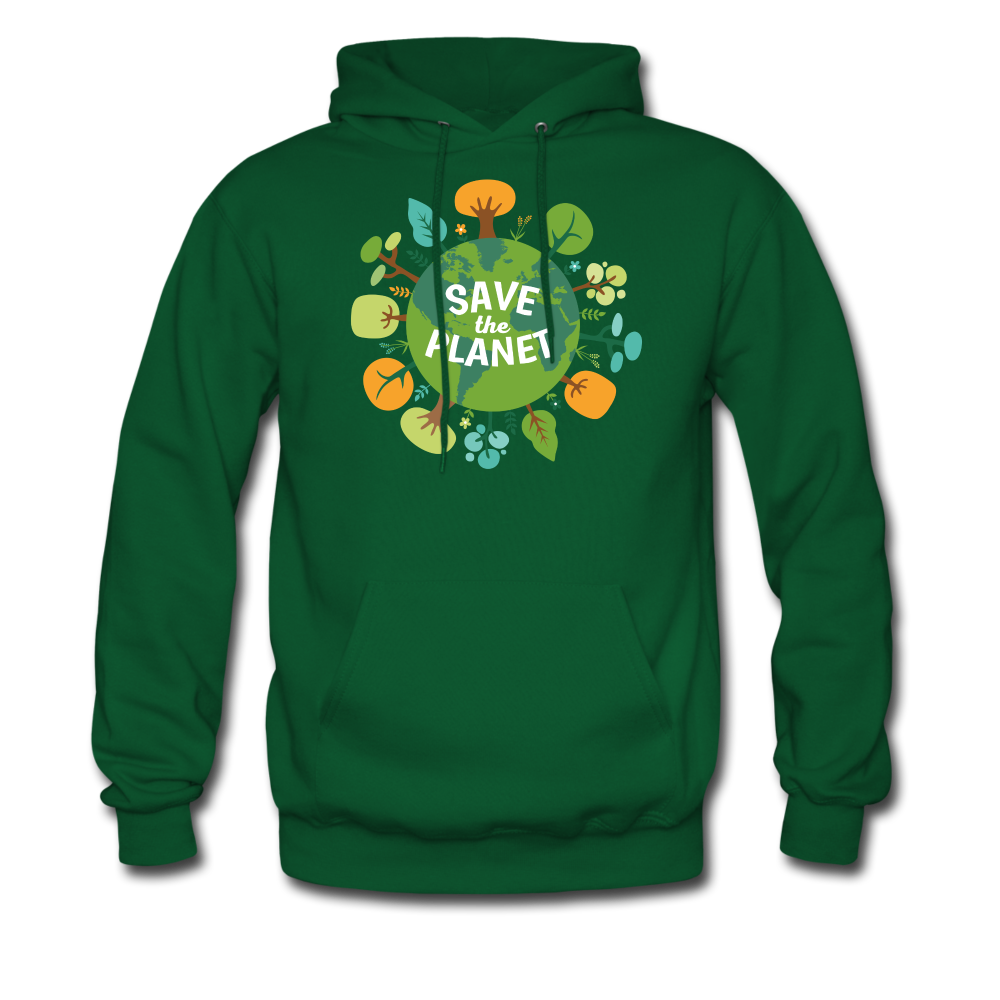 Save The Planet Men's Hoodie-Men's Hoodie | Hanes P170-Teelime | shirts-hoodies-mugs