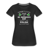 Everyone's a Little Irish Except the Polish we are still Polish Women’s Premium T-Shirt-Women’s Premium T-Shirt | Spreadshirt 813-Teelime | shirts-hoodies-mugs