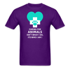 Caring for animals isn't what I do, Its who I am! Unisex Classic T-Shirt-Unisex Classic T-Shirt | Fruit of the Loom 3930-Teelime | shirts-hoodies-mugs