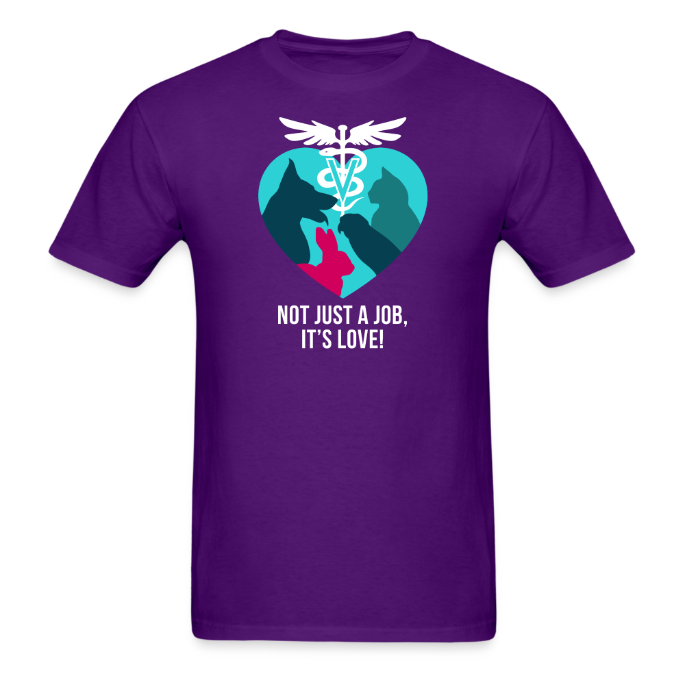 Not just a job, it's a love Unisex Classic T-Shirt-Unisex Classic T-Shirt | Fruit of the Loom 3930-Teelime | shirts-hoodies-mugs