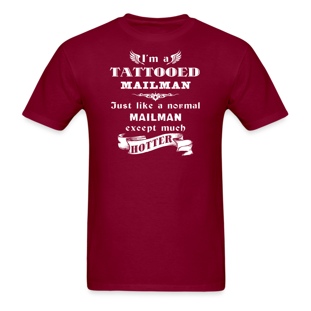 I'm a Tattooed Mailman/Mail carrier,... much hotter Unisex Classic T-Shirt-Unisex Classic T-Shirt | Fruit of the Loom 3930-Teelime | shirts-hoodies-mugs