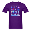 Drop Beats not Bombs Unisex Classic T-Shirt-Unisex Classic T-Shirt | Fruit of the Loom 3930-Teelime | shirts-hoodies-mugs