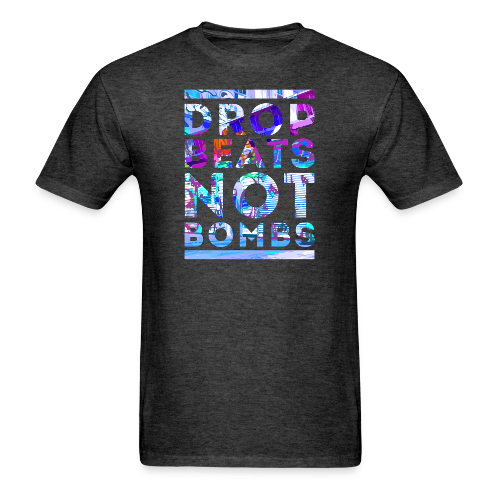 Drop Beats not Bombs Unisex Classic T-Shirt-Unisex Classic T-Shirt | Fruit of the Loom 3930-Teelime | shirts-hoodies-mugs