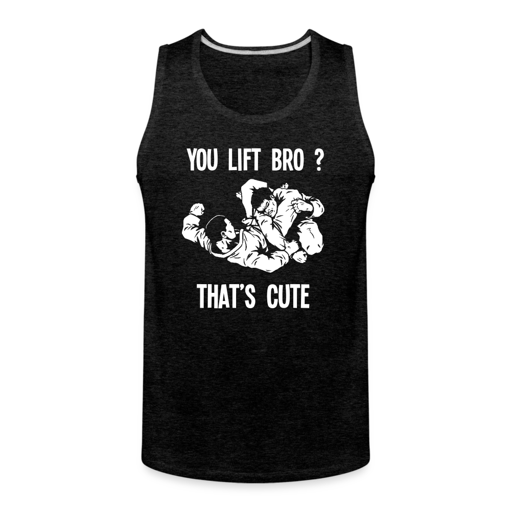 You lift Bro? That's cute Men’s Premium Tank-Men’s Premium Tank | Spreadshirt 916-Teelime | shirts-hoodies-mugs