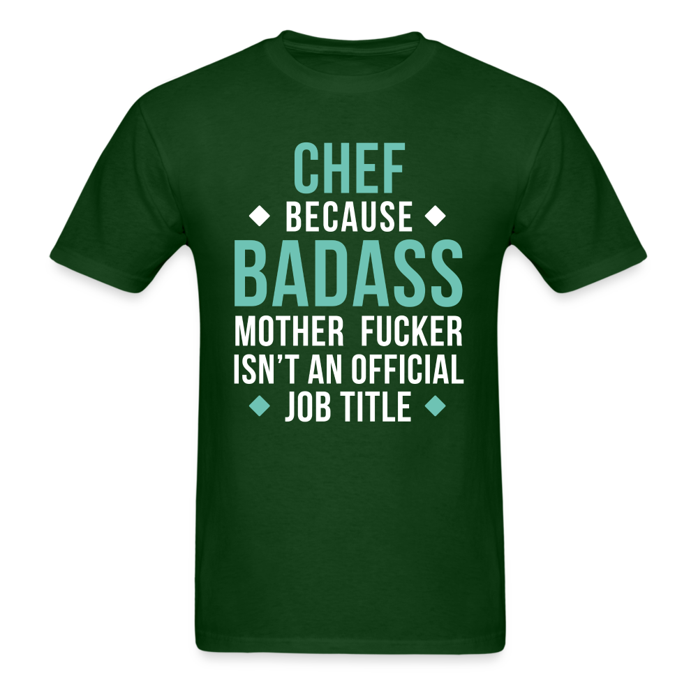 Chef because badass mother fucker isn't an official job title Unisex Classic T-Shirt-Unisex Classic T-Shirt | Fruit of the Loom 3930-Teelime | shirts-hoodies-mugs