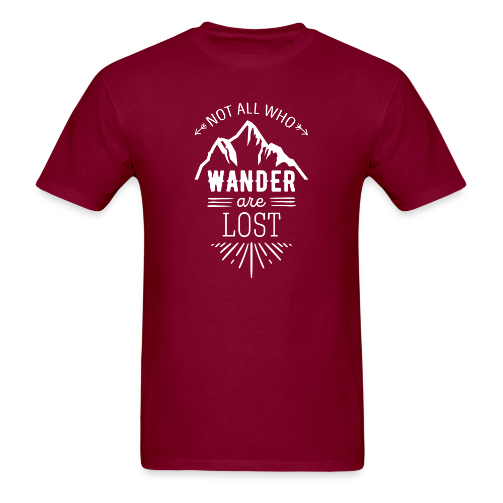 Not all who wander are lost Unisex Classic T-Shirt-Unisex Classic T-Shirt | Fruit of the Loom 3930-Teelime | shirts-hoodies-mugs