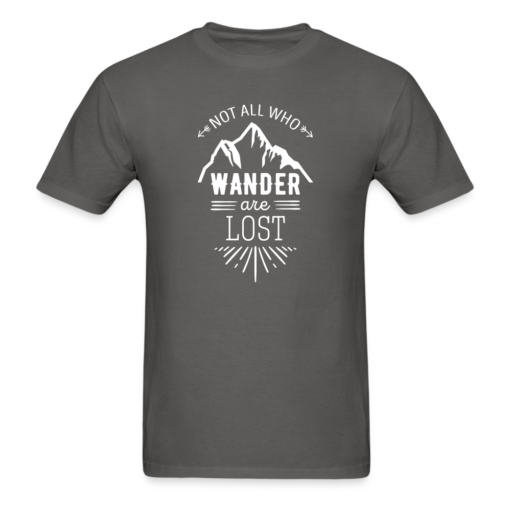 Not all who wander are lost Unisex Classic T-Shirt-Unisex Classic T-Shirt | Fruit of the Loom 3930-Teelime | shirts-hoodies-mugs