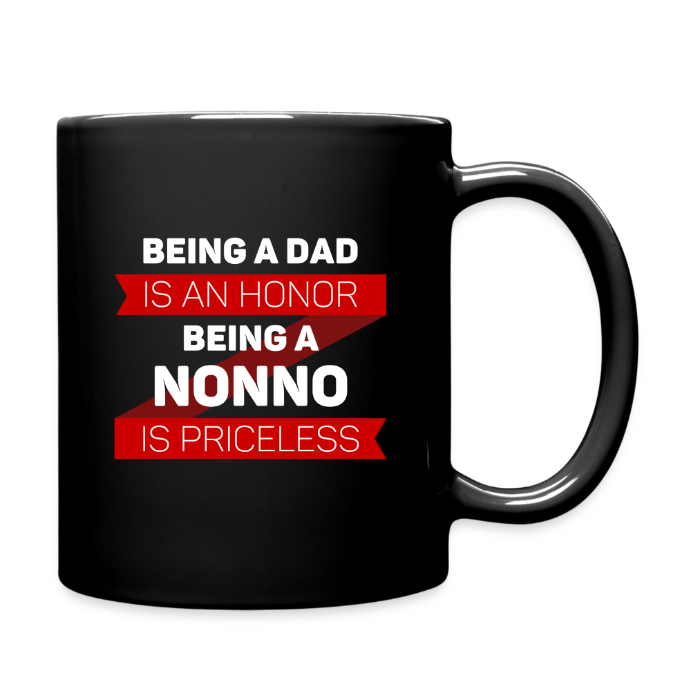 Being a dad is an honor being a nonno is priceless Full Color Mug-Full Color Mug | BestSub B11Q-Teelime | shirts-hoodies-mugs