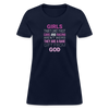 Girls that like fast cars and racing aren't weird They are a rare gift from God Women's T-Shirt-Women's T-Shirt | Fruit of the Loom L3930R-Teelime | shirts-hoodies-mugs