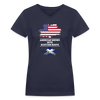 American grown with Scottish roots Women's V-Neck T-Shirt-Women's V-Neck T-Shirt | LAT 3507-Teelime | shirts-hoodies-mugs