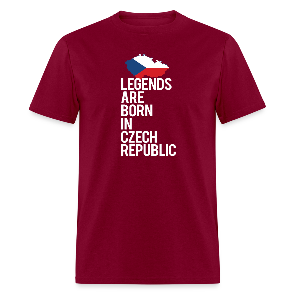 Legends are born in Czech Republic Unisex Classic T-Shirt-Unisex Classic T-Shirt | Fruit of the Loom 3930-Teelime | shirts-hoodies-mugs