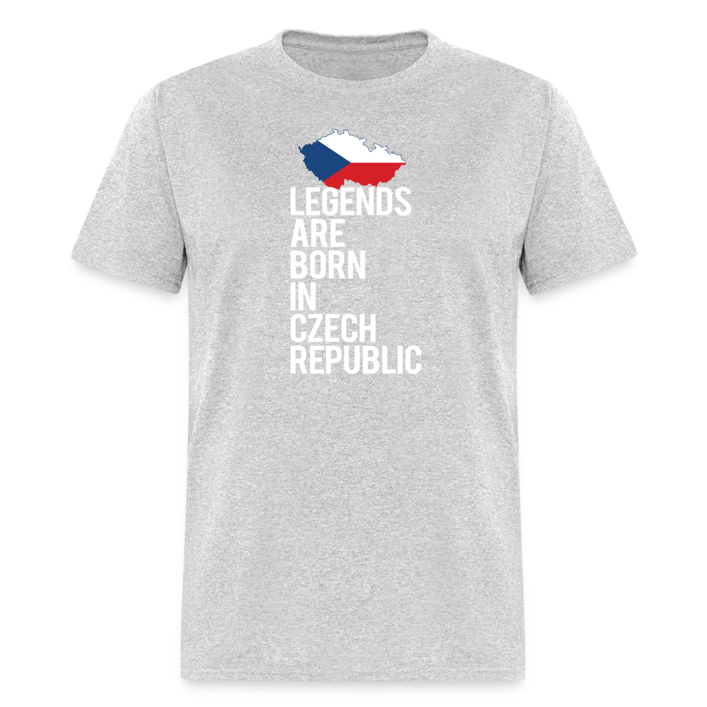 Legends are born in Czech Republic Unisex Classic T-Shirt-Unisex Classic T-Shirt | Fruit of the Loom 3930-Teelime | shirts-hoodies-mugs