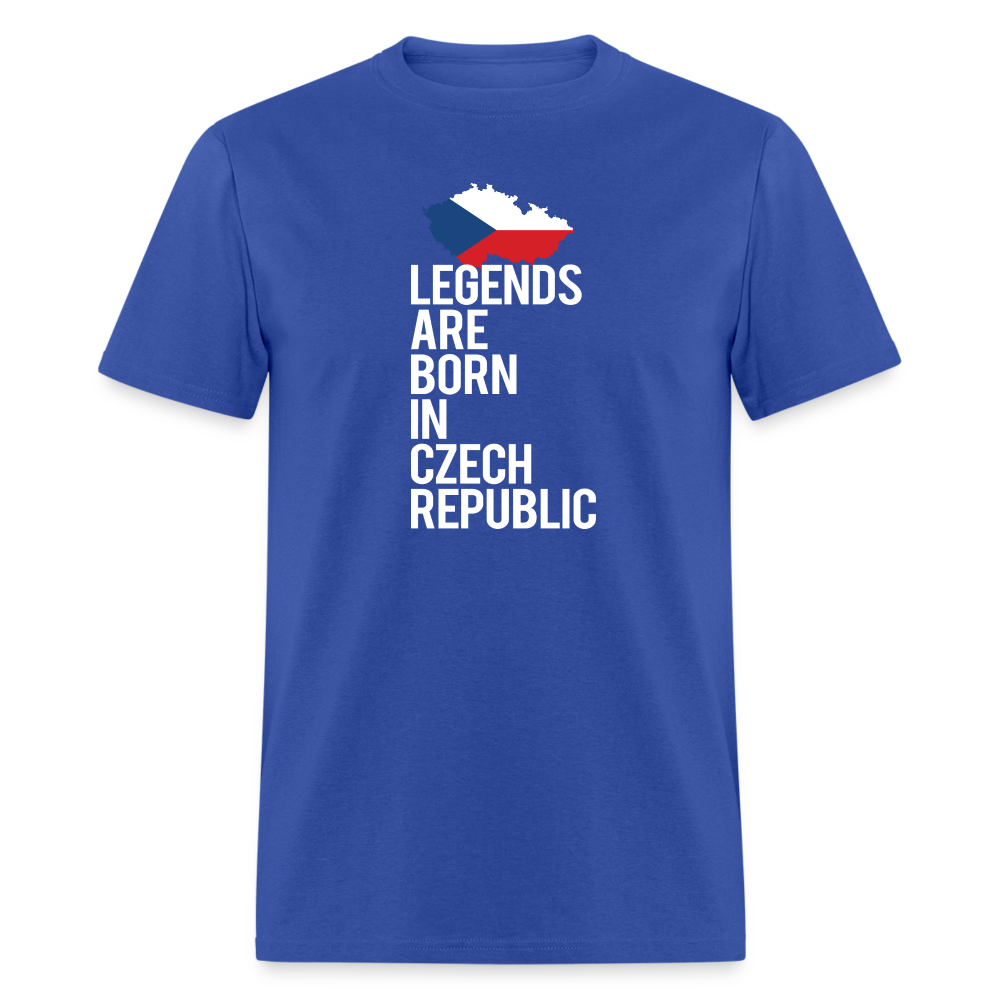 Legends are born in Czech Republic Unisex Classic T-Shirt-Unisex Classic T-Shirt | Fruit of the Loom 3930-Teelime | shirts-hoodies-mugs