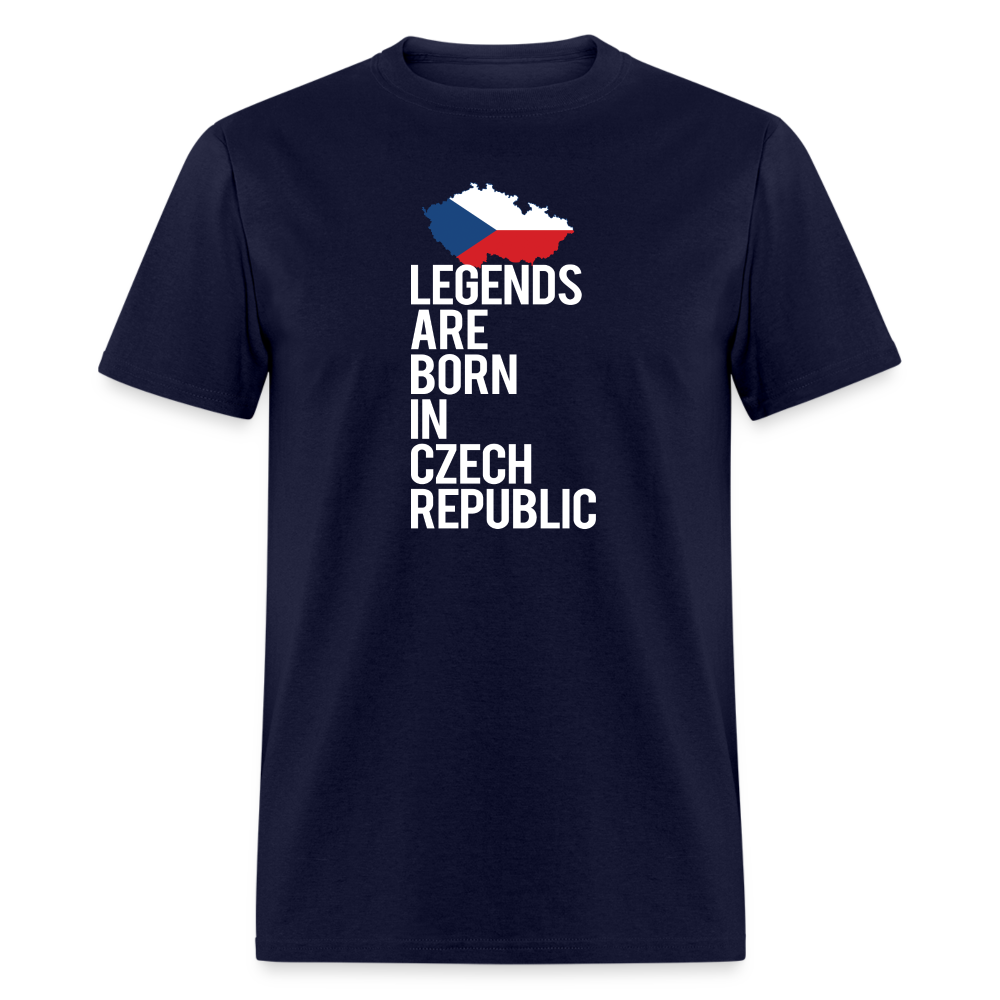 Legends are born in Czech Republic Unisex Classic T-Shirt-Unisex Classic T-Shirt | Fruit of the Loom 3930-Teelime | shirts-hoodies-mugs